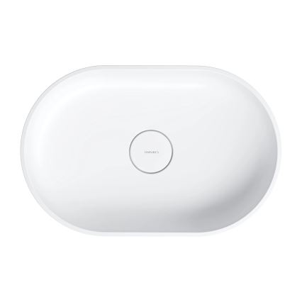 OMNIRES OVOUNBM - Lavatório de bancada OVO 55x36 cmdolomit/branco mate