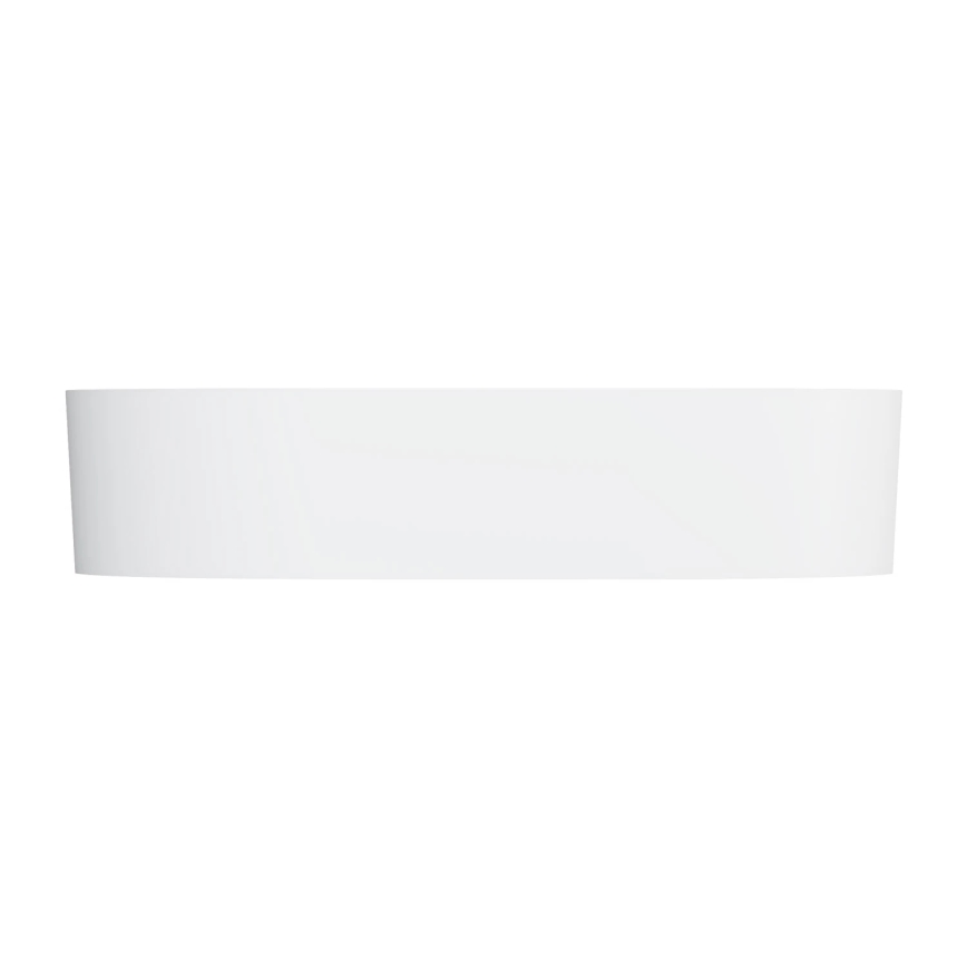 OMNIRES OVOUNBM - Lavatório de bancada OVO 55x36 cmdolomit/branco mate