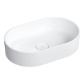 OMNIRES OVOUNBP - Lavatório de encostar OVO 55x36 cm dolomita/branco brilhante
