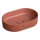 OMNIRES OVOUNTE - Lavatório de bancada OVO 55x36 cm dolomite/mate terracota