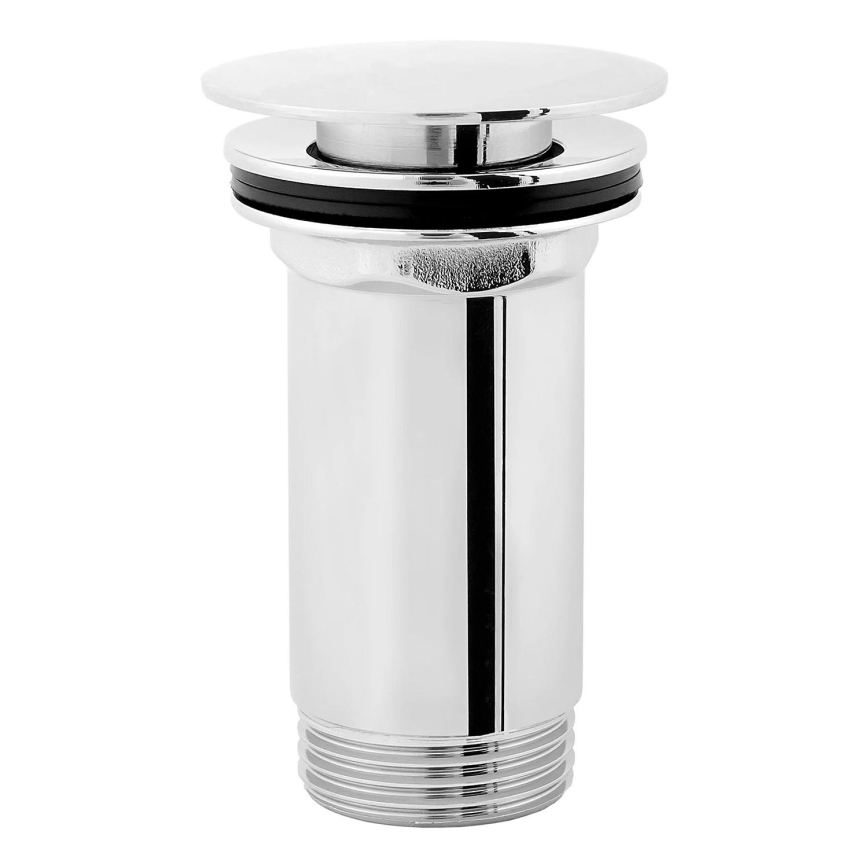 OMNIRES P706CR - Válvula de drenagem CLICK-CLACK diâmetro 6,8 cm cromado brilhante