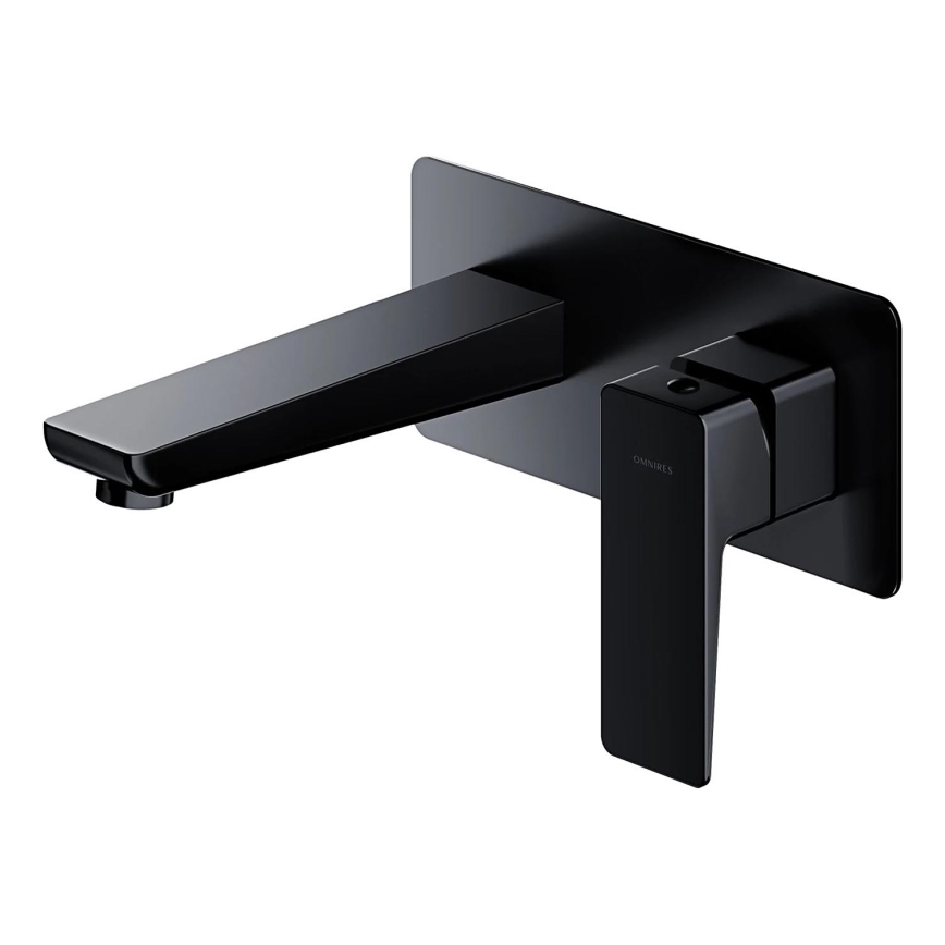 OMNIRES PM7415BL - Torneira do lavatório para instalação embutida PARMA mate preto