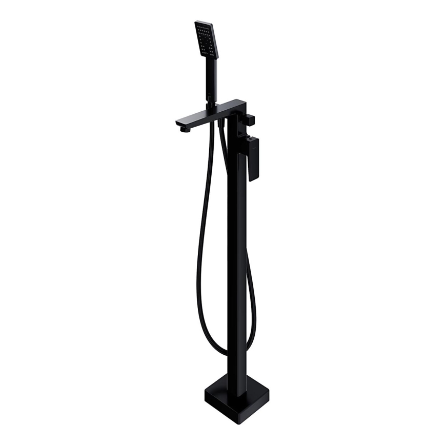 OMNIRES PM7433BL - Conjunto para banheira independente com torneira PARMA mate preto