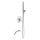 OMNIRES SYSYW01CR - Conjunto para banheira com torneira embutida Y cromado brilhante