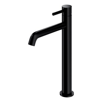 OMNIRES Y1212BL - Torneira do lavatório Y 30,8 cm semi-mate preto