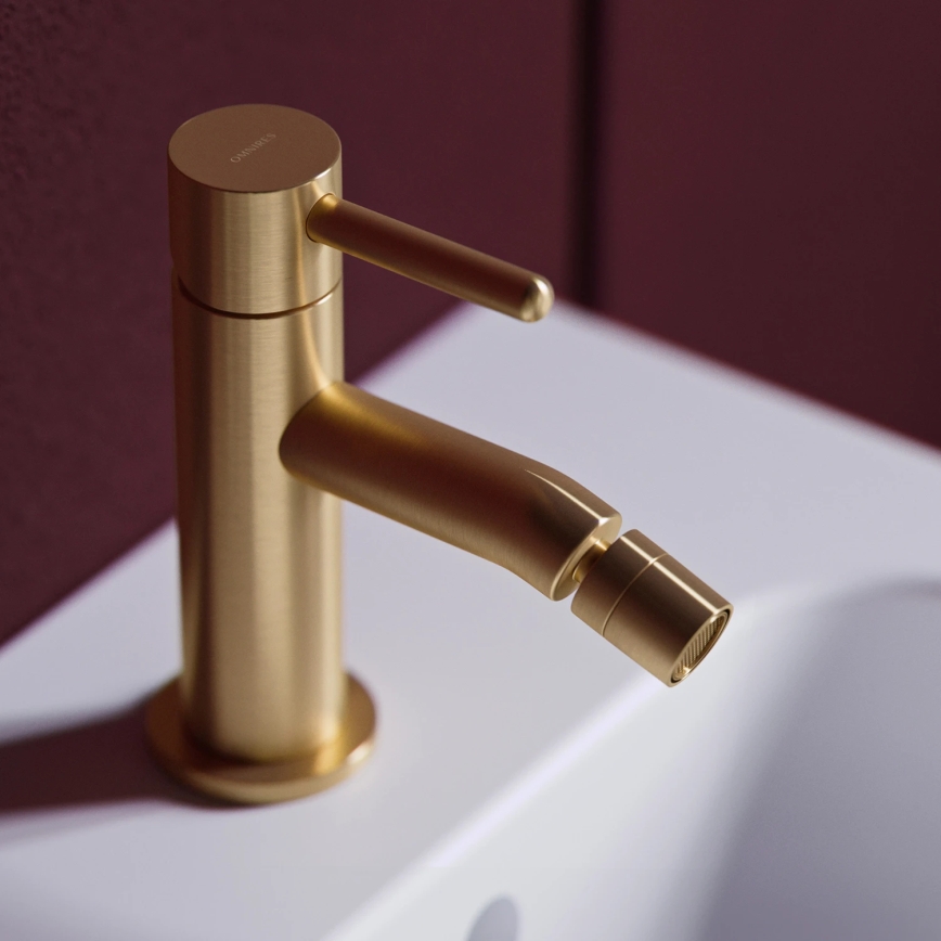 OMNIRES Y1220GLB - Torneira de bidé Y 14,5 cm solo dourado