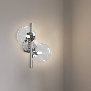 ONLI - Aplique de parede KIMBERLY 2xG9/6W/230V cromado brilhante