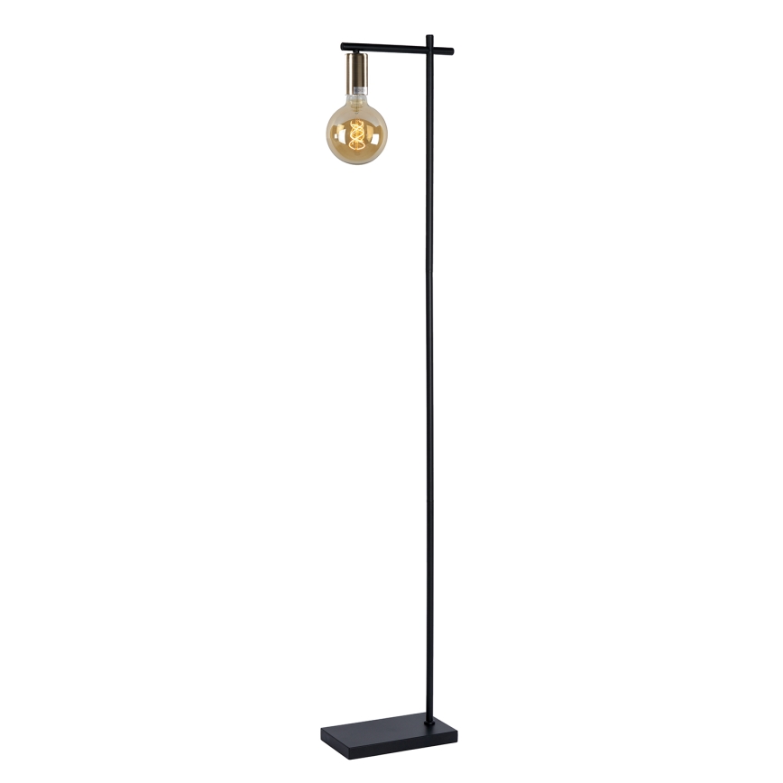 ONLI - Candeeiro de chão CROSS 1xE27/22W/230V preto/latão