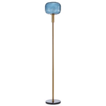 ONLI - Candeeiro de chão DOROTY 1xE27/22W/230V azul/dourado