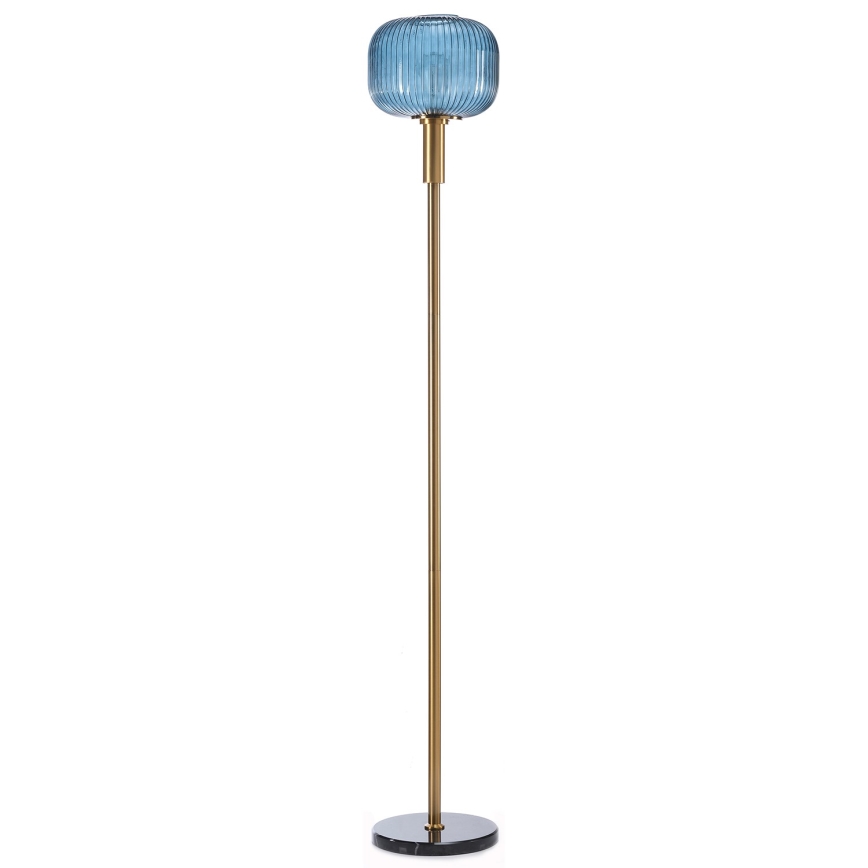 ONLI - Candeeiro de chão DOROTY 1xE27/22W/230V azul/dourado