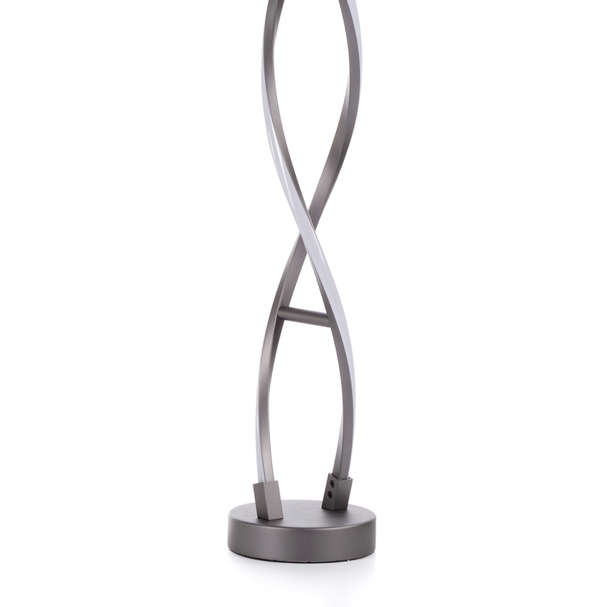 ONLI - Candeeiro de chão LED DNA LED/24W/230V 4000K prateado