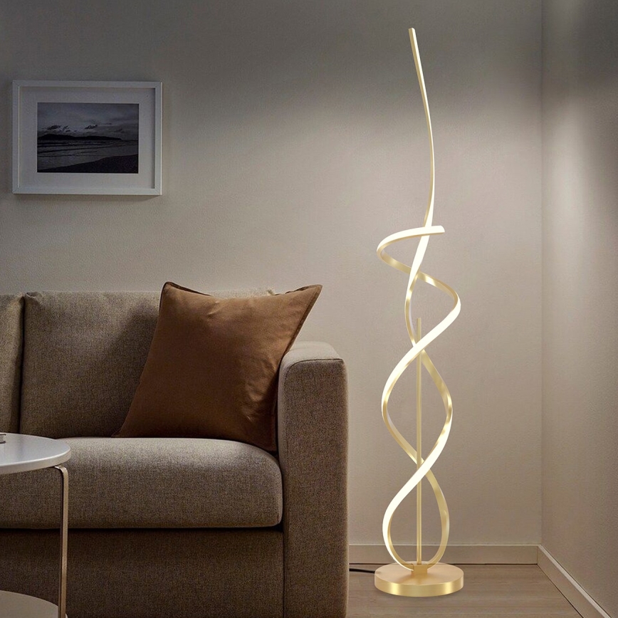 ONLI - Candeeiro de chão LED KIRA LED/31W/230V 4000K dourado