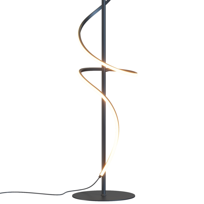 ONLI - Candeeiro de chão LED TWIST LED/24W/230V 4000K preto