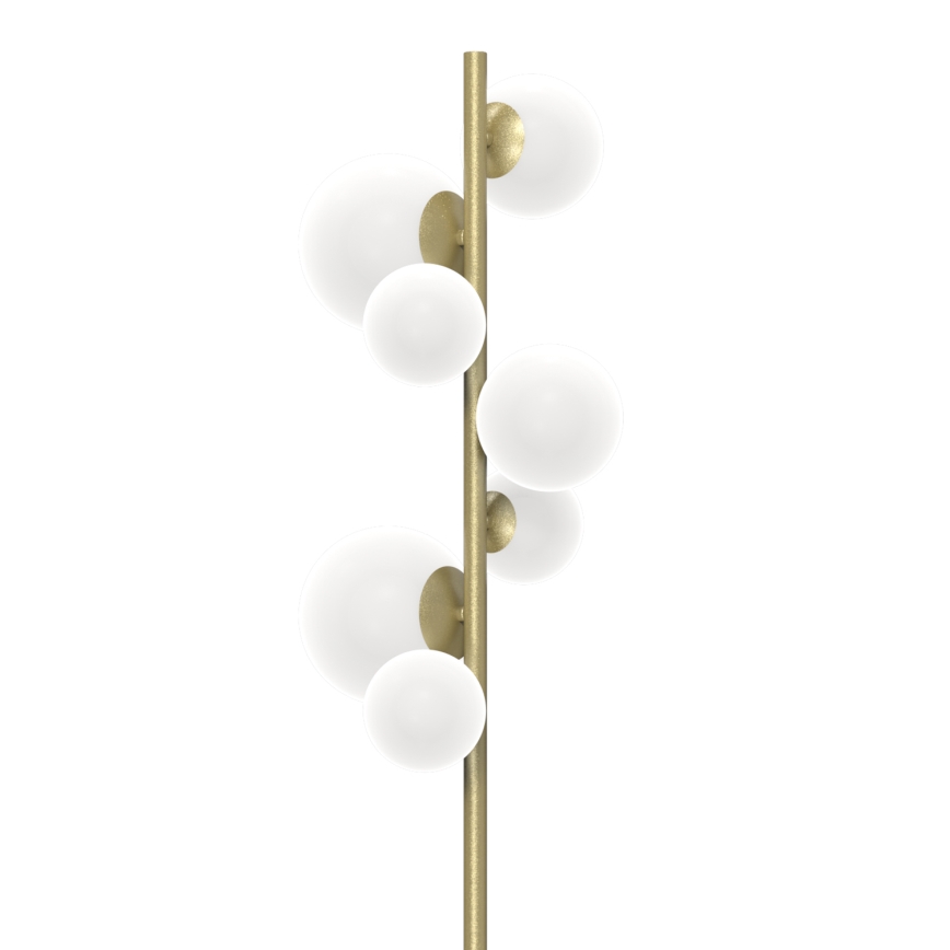 ONLI - Candeeiro de chão PALOMA 7xG9/10W/230V dourado