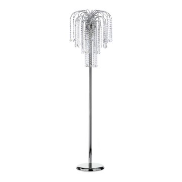 ONLI - Candeeiro de chão PIOGGIA 3xE14/6W/230V cromado brilhante