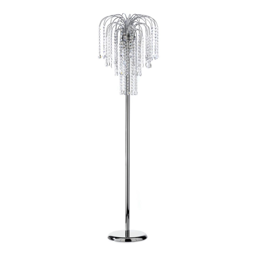 ONLI - Candeeiro de chão PIOGGIA 3xE14/6W/230V cromado brilhante