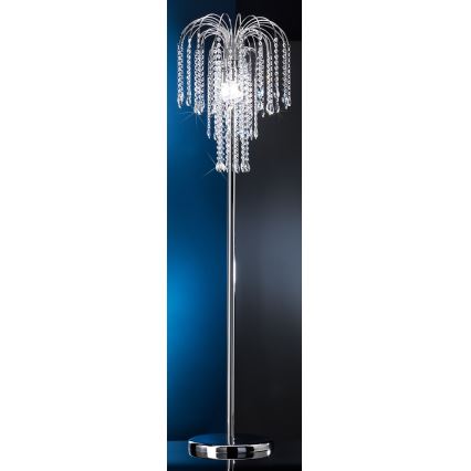 ONLI - Candeeiro de chão PIOGGIA 3xE14/6W/230V cromado brilhante