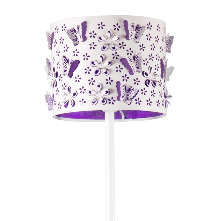 ONLI - Candeeiro de chão TITILLA 1xE27/22W/230V roxo/branco