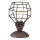 ONLI - Candeeiro de mesa ARANHA 1xE27/15W/230V 23 cm preto/castanho