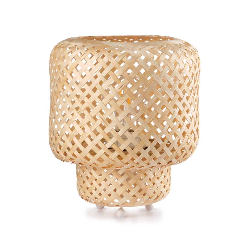 ONLI - Candeeiro de mesa BAMBOO 1xE27/22W/230V bambu