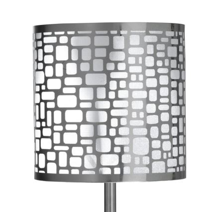 ONLI - Candeeiro de mesa BRUCE 1xE27/15W/230V 40 cm cromado mate