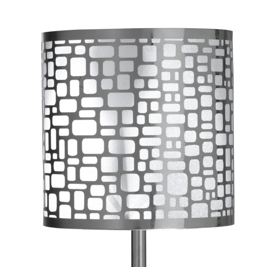 ONLI - Candeeiro de mesa BRUCE 1xE27/15W/230V 40 cm cromado mate