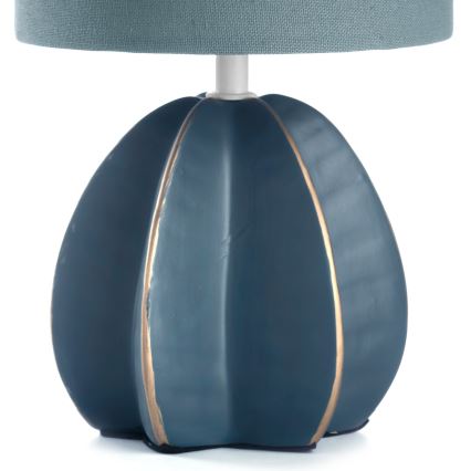 ONLI - Candeeiro de mesa CARAMBOLA 1xE14/6W/230V azul