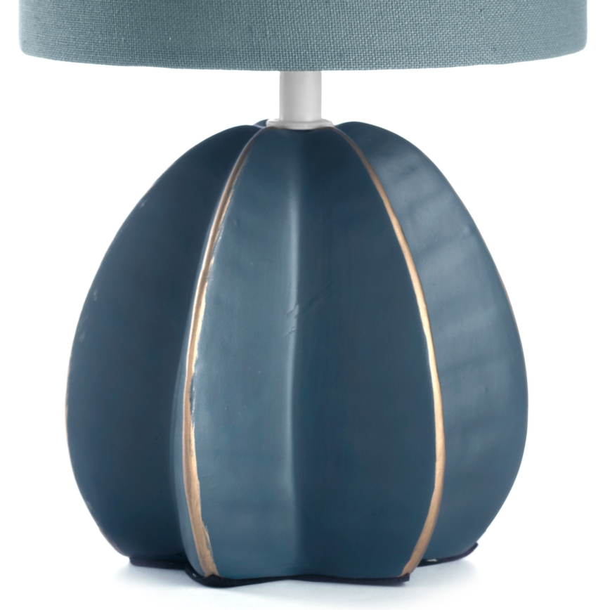 ONLI - Candeeiro de mesa CARAMBOLA 1xE14/6W/230V azul