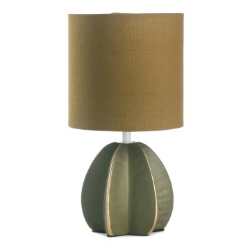 ONLI - Candeeiro de mesa CARAMBOLA 1xE14/6W/230V castanho