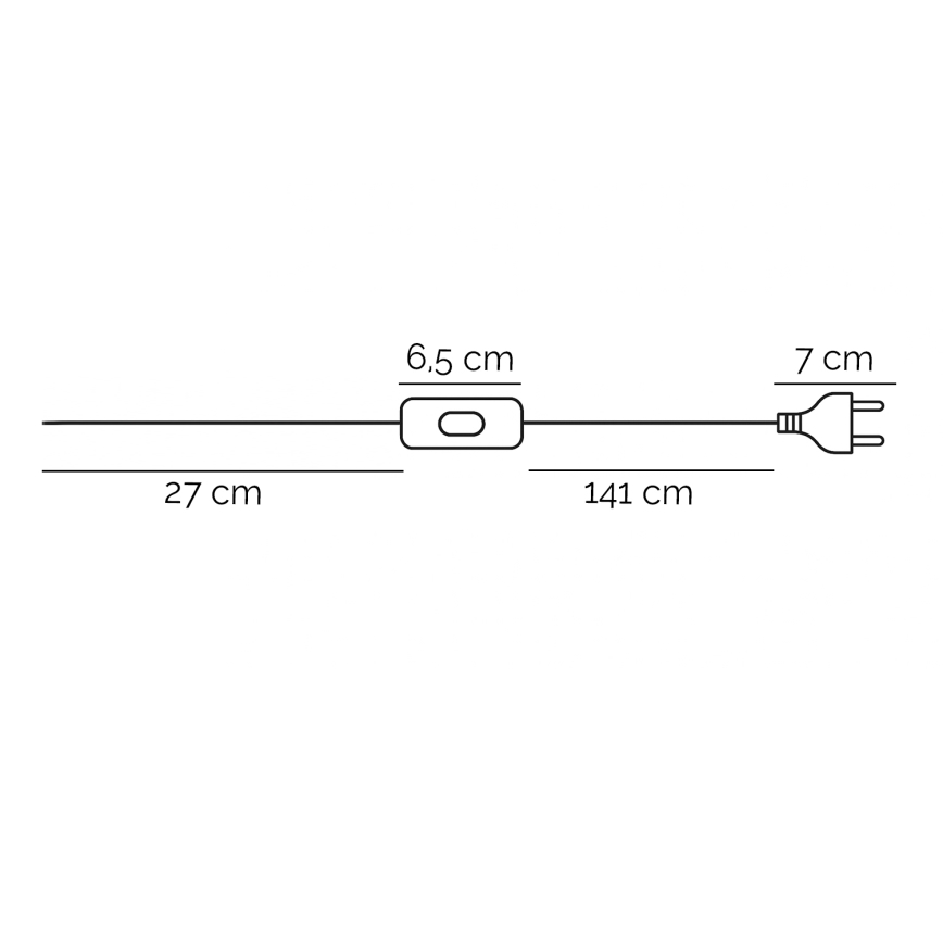 ONLI - Candeeiro de mesa CROSS 1xE27/22W/230V preto/latão