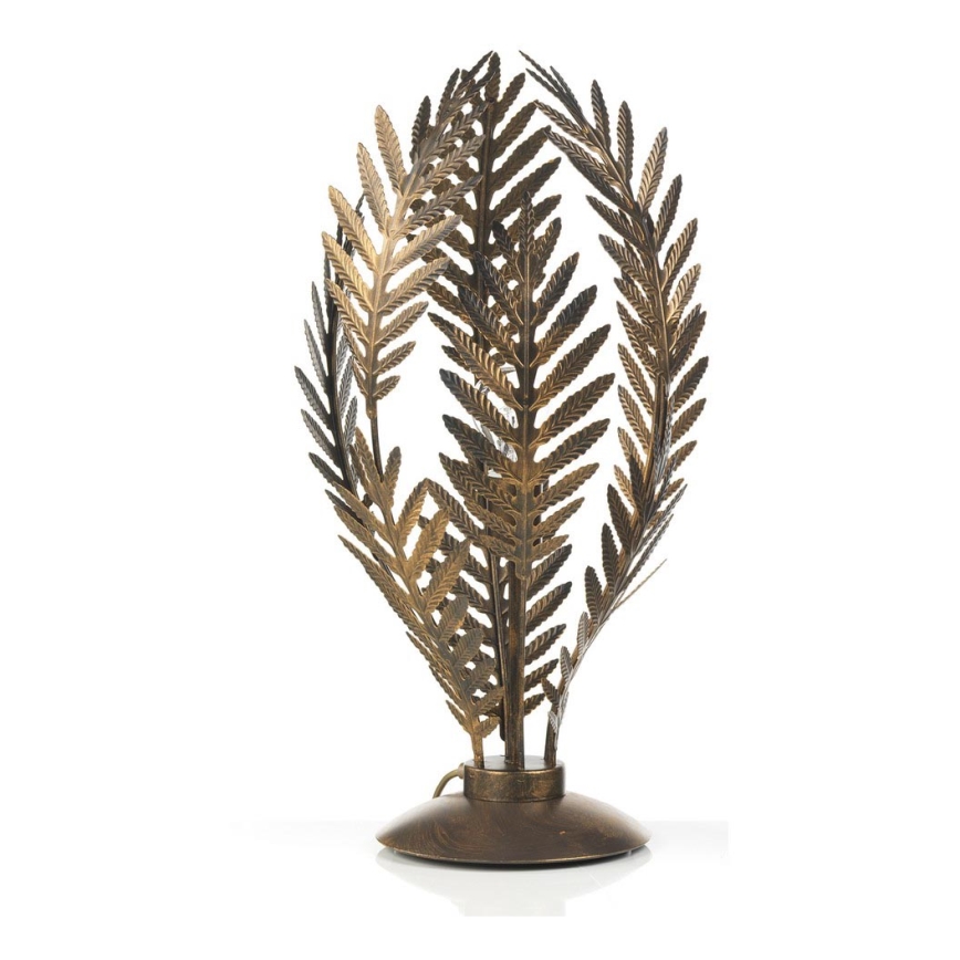 ONLI - Candeeiro de mesa FELCE 1xE27/22W/230V 60 cm bronze