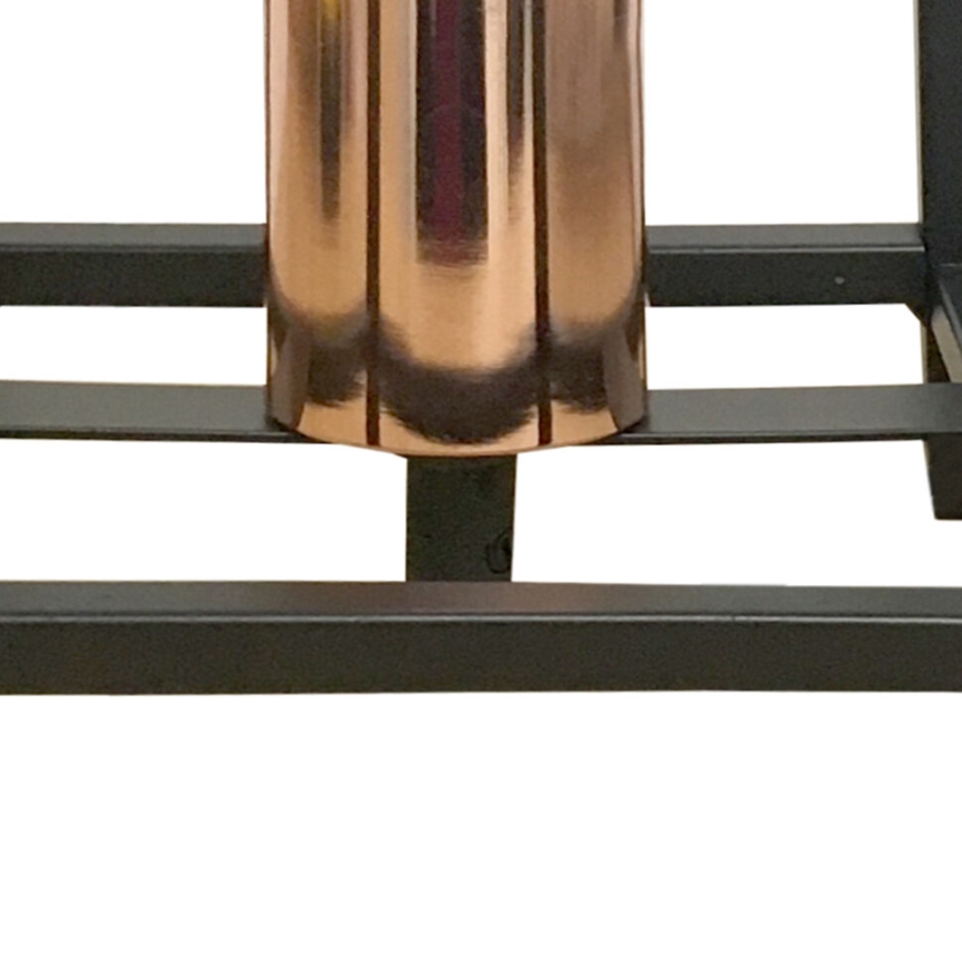 ONLI - Candeeiro de mesa FLOKI 1xE27/15W/230V 20 cm preto/cobre