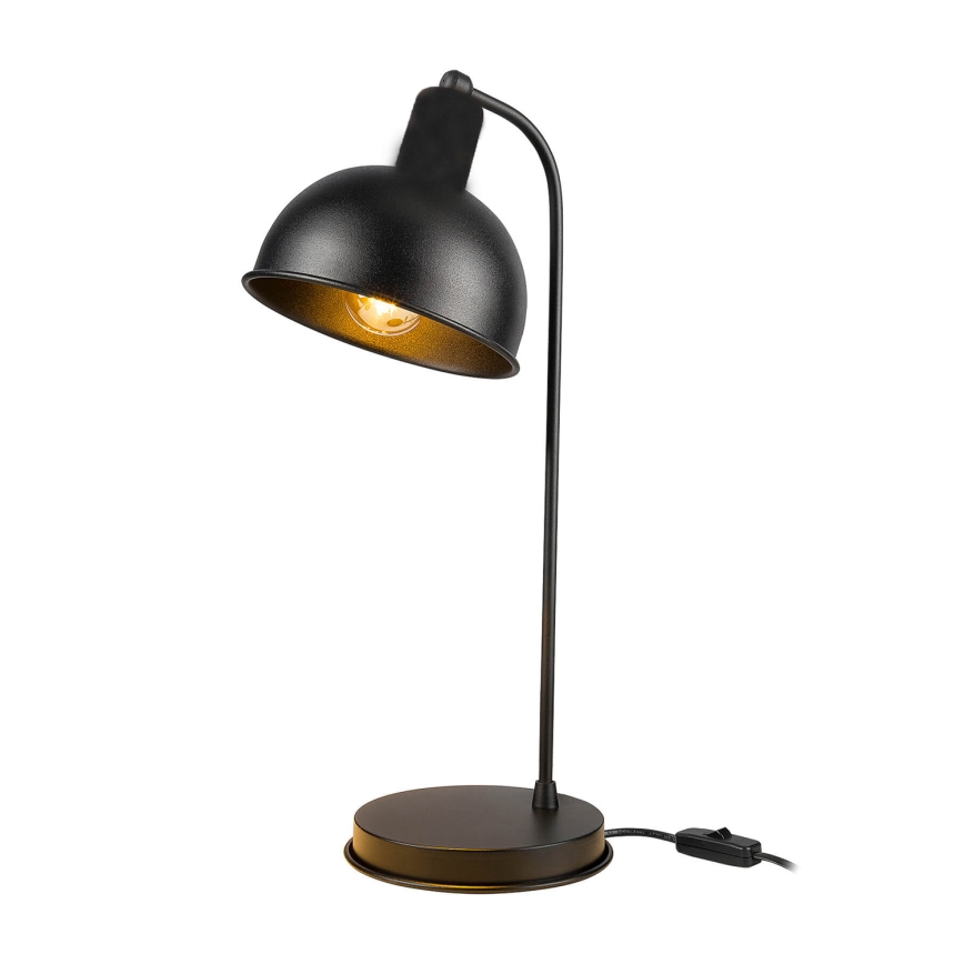 ONLI - Candeeiro de mesa ISTANBUL 1xE27/22W/230V 50 cm preto