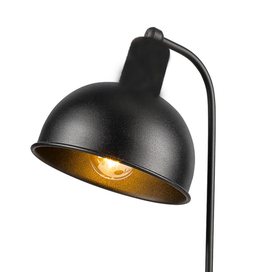 ONLI - Candeeiro de mesa ISTANBUL 1xE27/22W/230V 50 cm preto