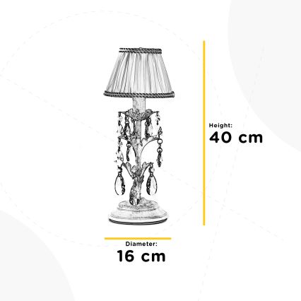 ONLI - Candeeiro de mesa KAREN 1xE14/6W/230V dourada