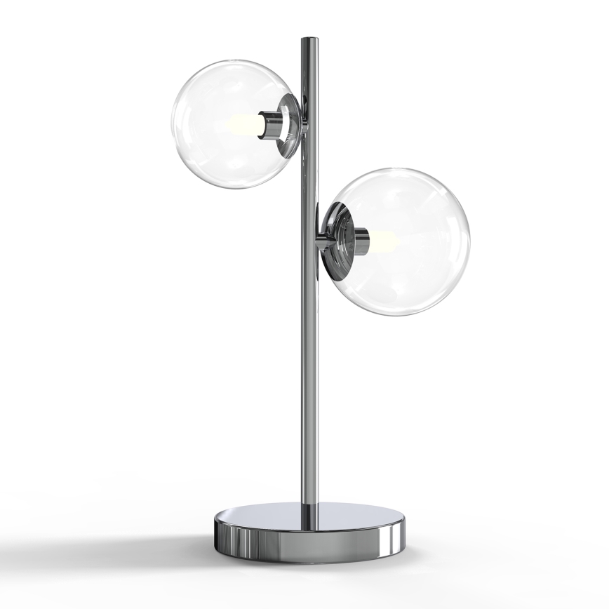 ONLI - Candeeiro de mesa KIMBERLY 2xG9/6W/230V cromado brilhante
