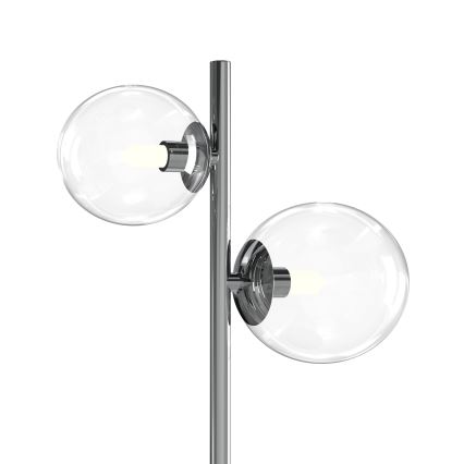 ONLI - Candeeiro de mesa KIMBERLY 2xG9/6W/230V cromado brilhante