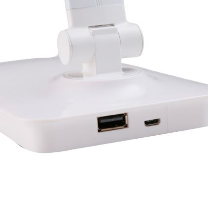 ONLI - Candeeiro de mesa táctil LED com regulação e porta USB DESKI LED/7W/230V 4000K branco