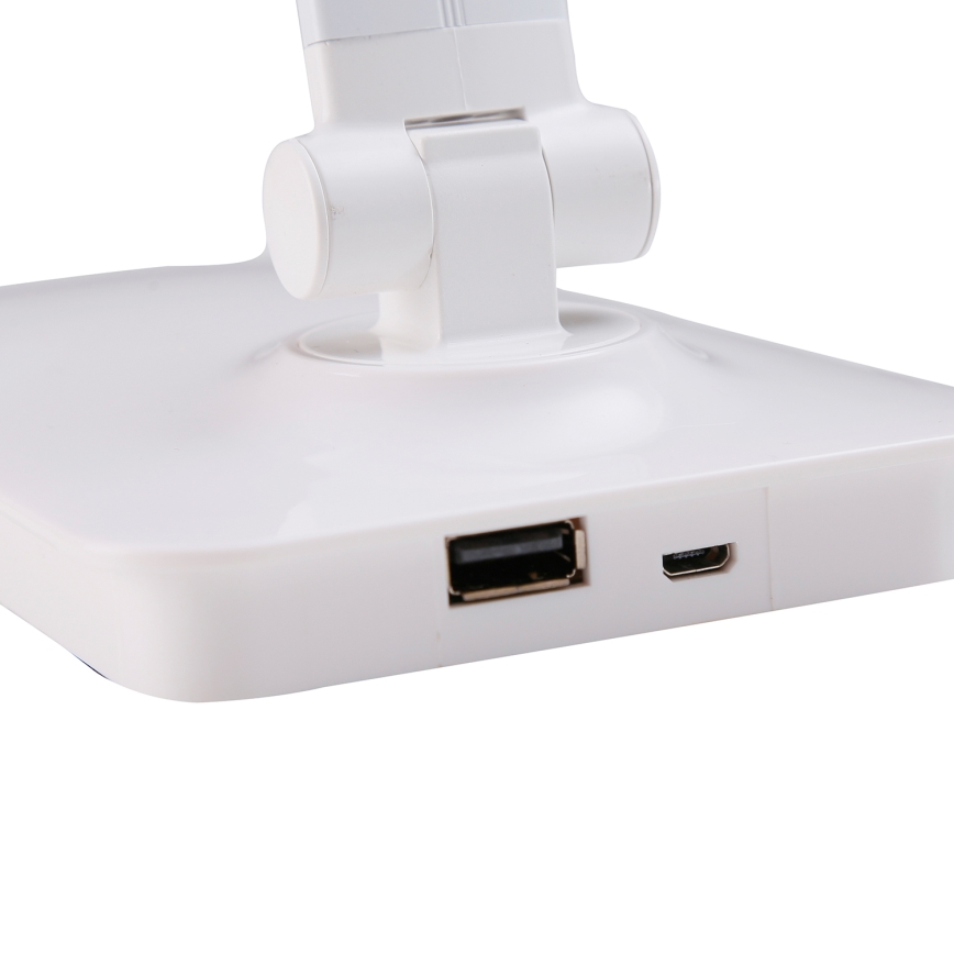 ONLI - Candeeiro de mesa táctil LED com regulação e porta USB DESKI LED/7W/230V 4000K branco