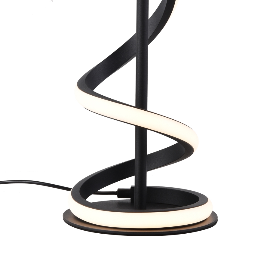 ONLI - Candeeiro de mesa LED TWIST LED/12W/230V 4000K 40 cm preto