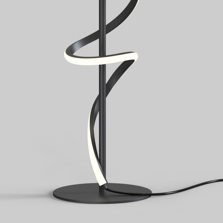 ONLI - Candeeiro de mesa LED TWIST LED/16W/230V 4000K 81 cm preto