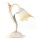 ONLI - Candeeiro de mesa LUCREZIA 1xE14/6W/230V creme