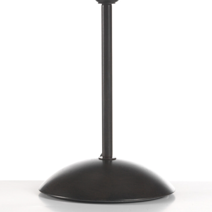 ONLI - Candeeiro de mesa MAIDA 1xE27/15W/230V 40 cm castanho