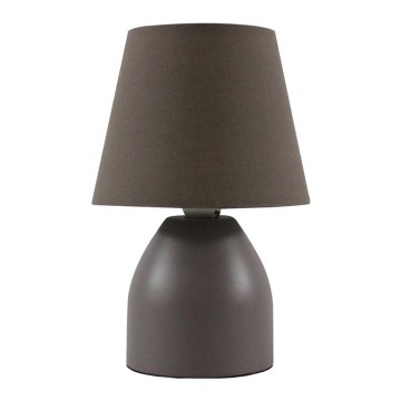 ONLI - Candeeiro de mesa NANO 1xE14/6W/230V castanho 19 cm