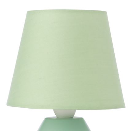 ONLI - Candeeiro de mesa NANO 1xE14/6W/230V verde 19 cm