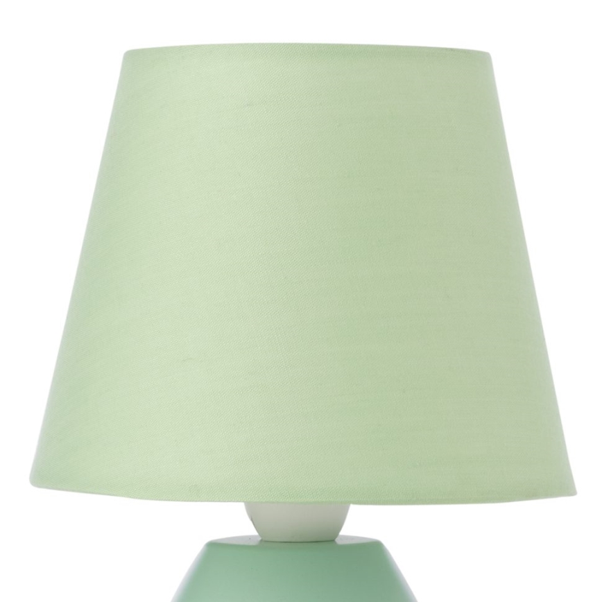 ONLI - Candeeiro de mesa NANO 1xE14/6W/230V verde 19 cm