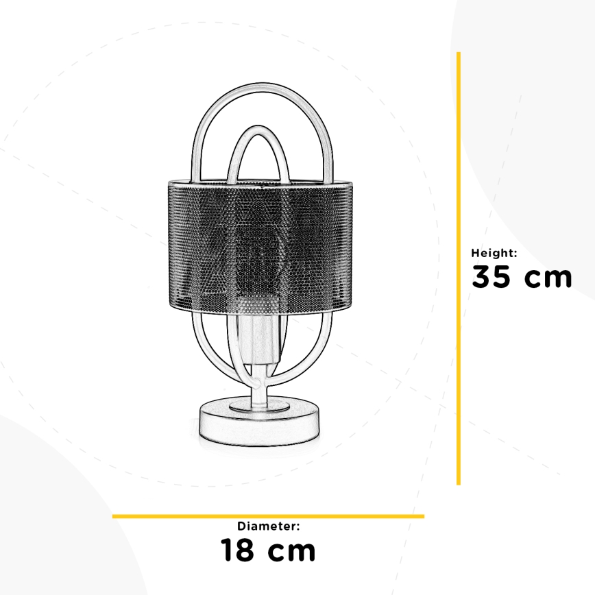 ONLI - Candeeiro de mesa QUOKKA 1xE27/22W/230V