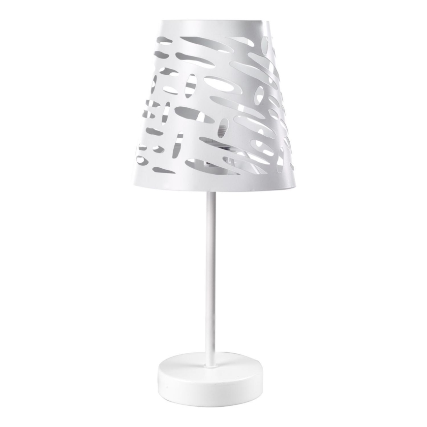 ONLI - Candeeiro de mesa RICKY 1xE14/10W/230V 28 cm branco