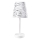 ONLI - Candeeiro de mesa RICKY 1xE14/10W/230V 28 cm branco