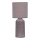 ONLI - Candeeiro de mesa SHELLY 1xE27/22W/230V castanho 45 cm